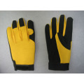 Micro Fiber Palm Spandex Back Mechanic Work Glove-7204
